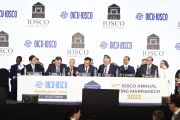 AFSA Astana Head of Delegation with IOSCO Leadership, MMoU Signing Ceremony, Lisbon, October 2022